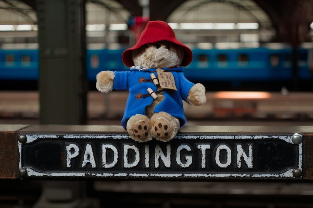 Paddington train station London