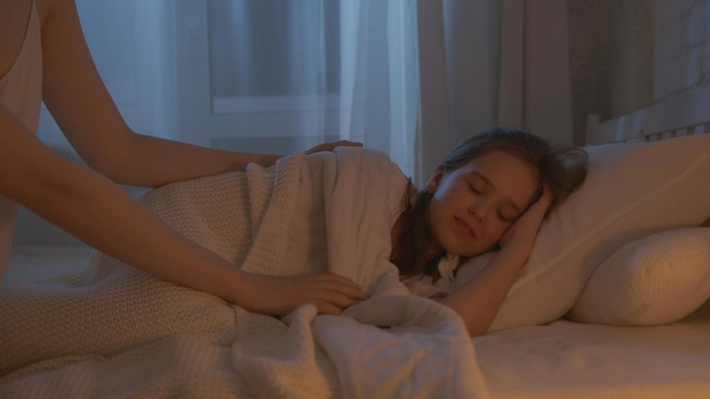 kid sleeping in their own room in london serviced apartment